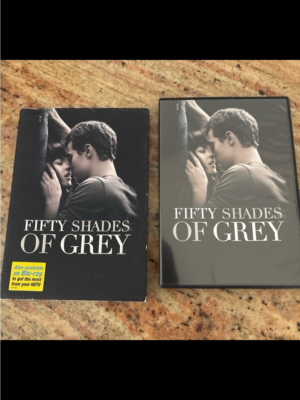 Fifty Shades of Grey DVD - Black
